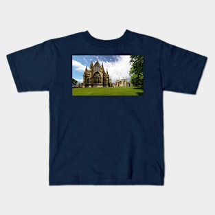 Lincoln Cathedral Panorama Kids T-Shirt